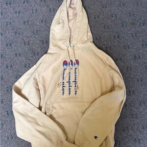 Champion Reverse Weave Hoodie in Light Pink